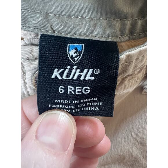 Kuhl Women’s Hiking Pants Size S 6 Beige Gorpcore Active Outdoors Camping Travel - Picture 4 of 10
